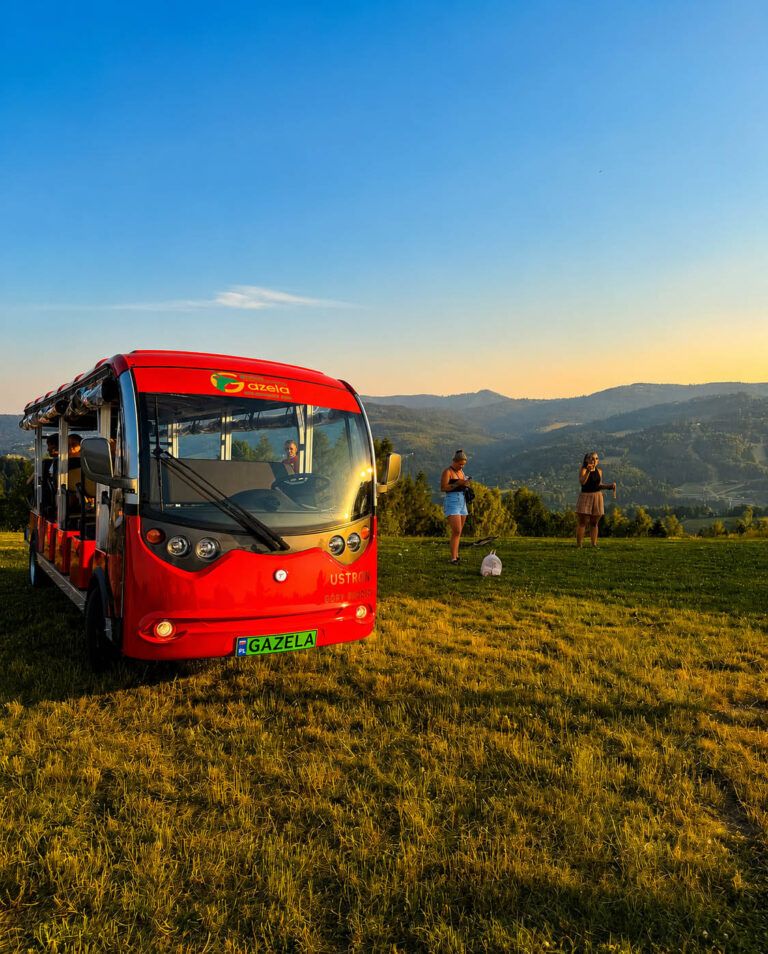 Widok na góry podczas wycieczki